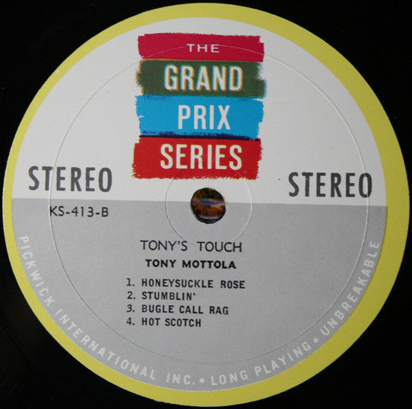 Tony Mottola : Tony's Touch (LP, Comp)