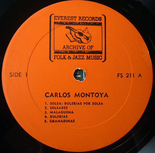 Carlos Montoya : Carlos Montoya (LP, Album, RE)