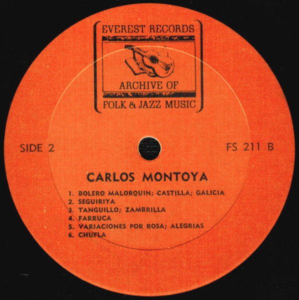 Carlos Montoya : Carlos Montoya (LP, Album, RE)