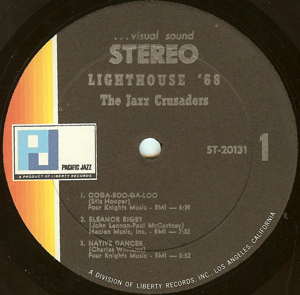 The Crusaders : Lighthouse '68 (LP, Album, Gat)