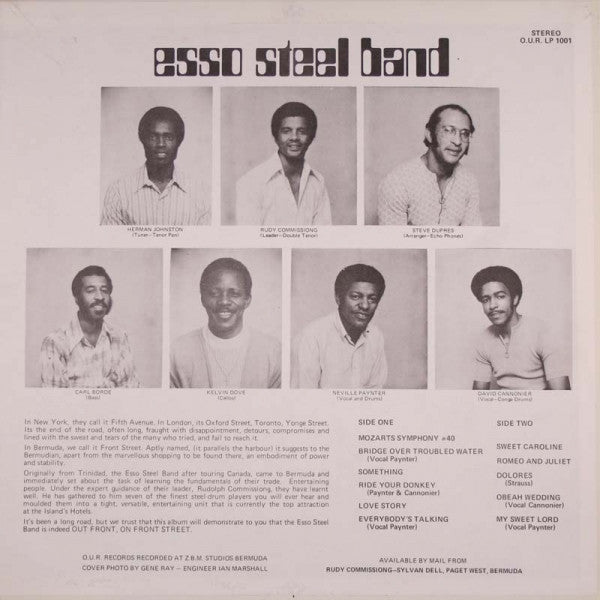 Esso Steel Band : Front Street (LP, Album, Bla)