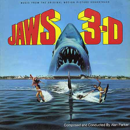 Alan Parker : Jaws 3-D - Music From The Original Motion Picture Soundtrack (LP, Album)