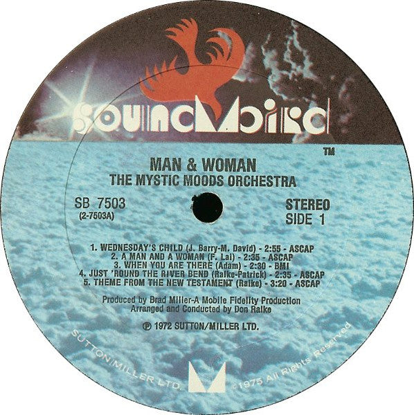 The Mystic Moods Orchestra : Man & Woman (LP, Album, RE)