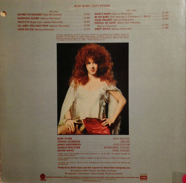 Ruby Starr : Scene Stealer (LP, Album, Los)