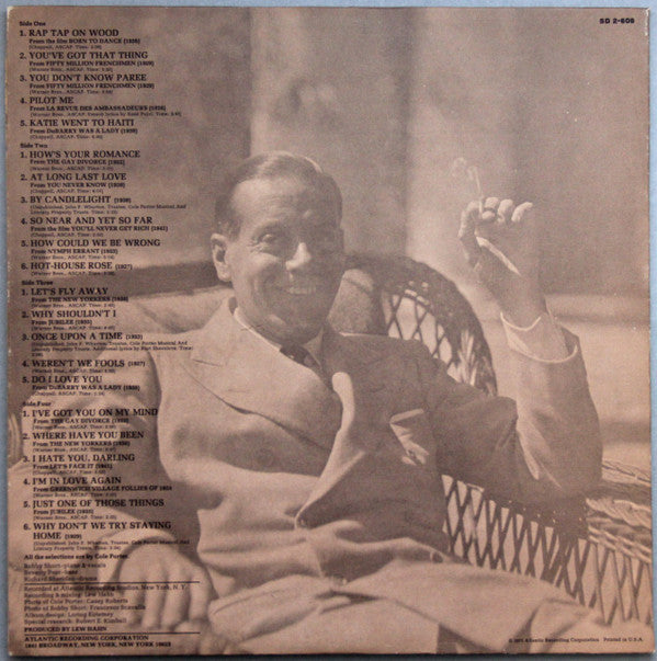 Bobby Short : Bobby Short Loves Cole Porter (2xLP, Album, Pre)
