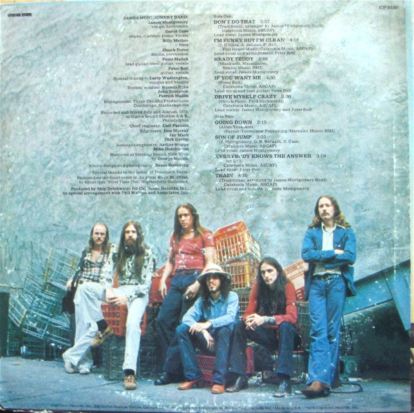 James Montgomery Band : First Time Out (LP, Album)