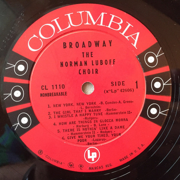 Norman Luboff Choir : Broadway! (LP, Album)