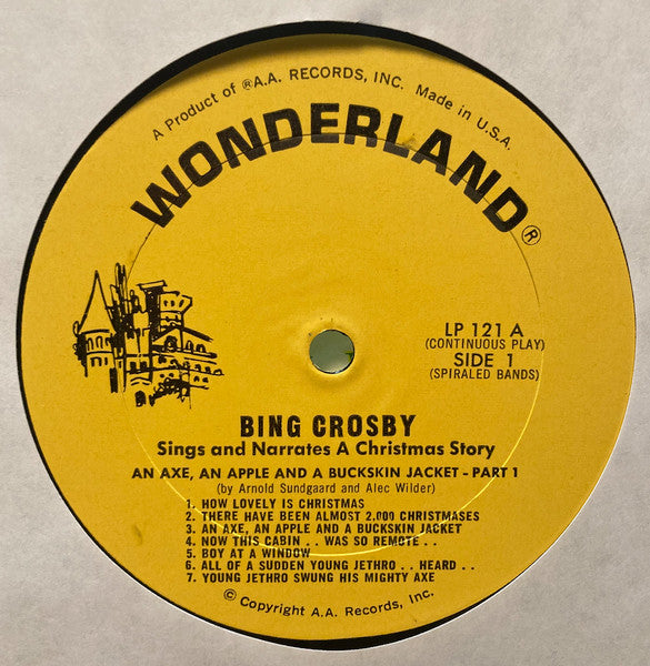Bing Crosby : Bing Crosby Tells And Sings How Lovely Is Christmas (LP, Album, RE)