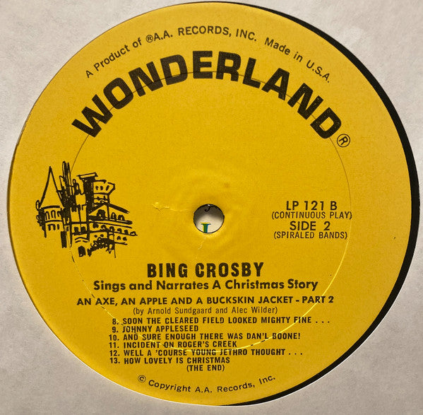 Bing Crosby : Bing Crosby Tells And Sings How Lovely Is Christmas (LP, Album, RE)