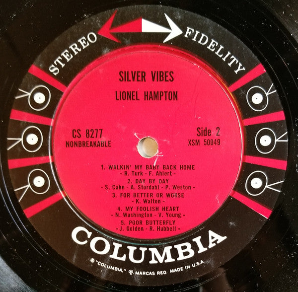 Lionel Hampton : Silver Vibes With Trombones And Rhythm (LP, Album)