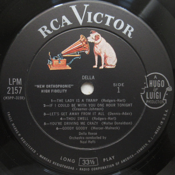 Della Reese : Della (LP, Album, Mono)