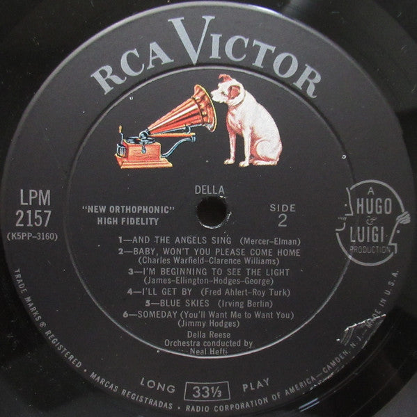Della Reese : Della (LP, Album, Mono)