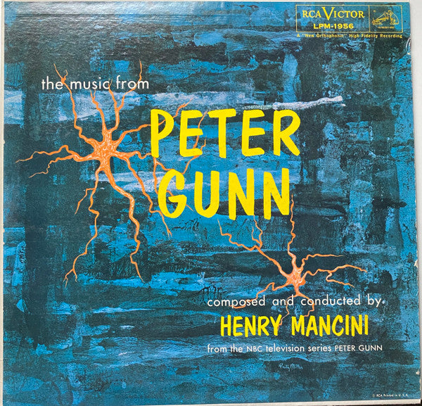 Henry Mancini : The Music From Peter Gunn (LP, Album, Mono, RE, Roc)