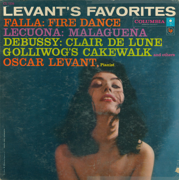 Oscar Levant : Levant's Favorites (LP, Album, Mono, RE)