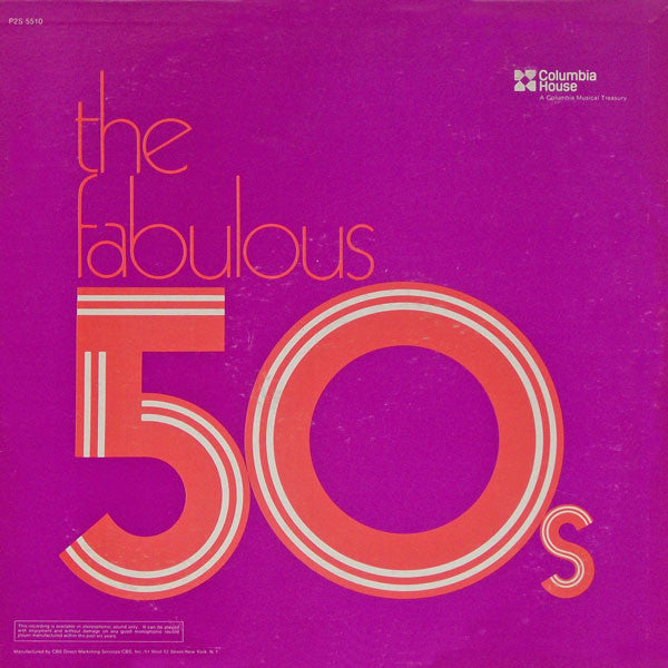 Various : The Fabulous 50s (2xLP, Comp)
