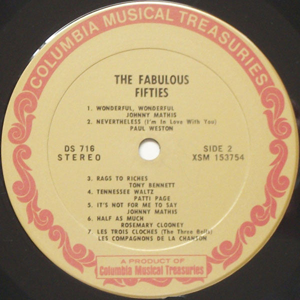 Various : The Fabulous 50s (2xLP, Comp)