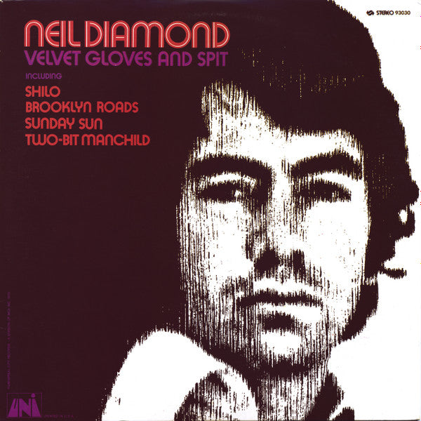 Neil Diamond : Velvet Gloves And Spit (LP, Album, RE)