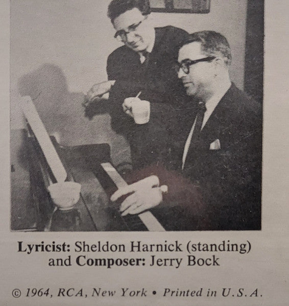 Jerry Bock, Sheldon Harnick - Zero Mostel, Various : Fiddler On The Roof (LP, RP, Roc)