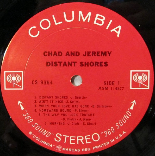 Chad & Jeremy : Distant Shores (LP, Album)