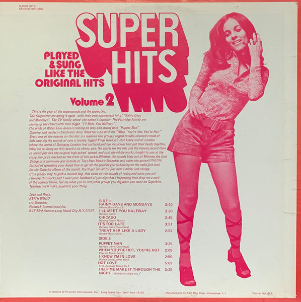 Kings Road : Super Hits Volume 2 (LP, Album)