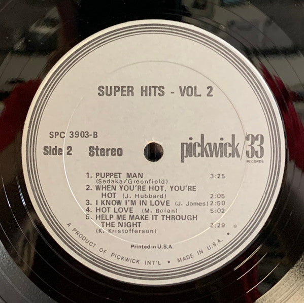 Kings Road : Super Hits Volume 2 (LP, Album)