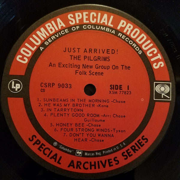 The Pilgrims (4) : Just Arrived! (LP, Album, RE)