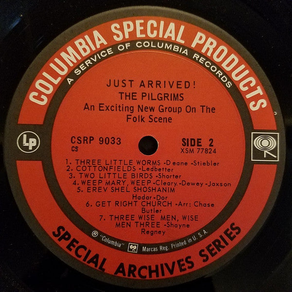 The Pilgrims (4) : Just Arrived! (LP, Album, RE)