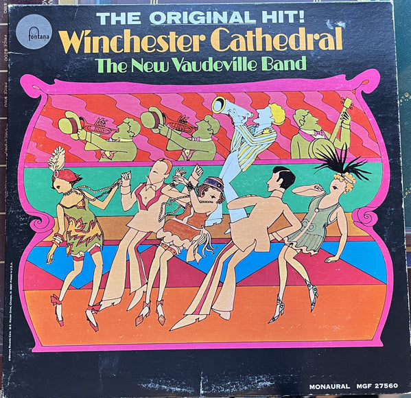 The New Vaudeville Band : Winchester Cathedral (LP, Album, Mono, Promo)