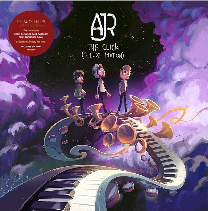 Ajr - The Click (Deluxe Edition, The Click (Deluxe Edition, Ghostly Red Colored Vinyl) (2 Lp'S)