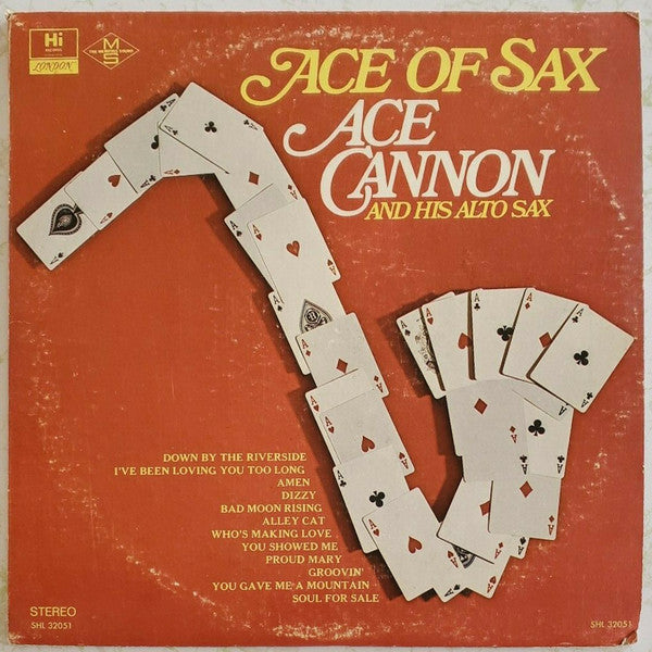 Ace Cannon : Ace Of Sax (LP, Album, Club)