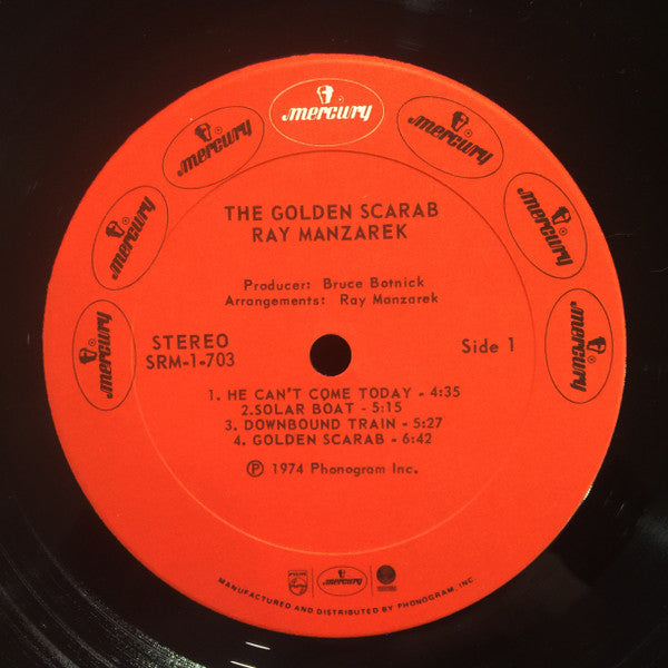 Ray Manzarek : The Golden Scarab (LP, Album)