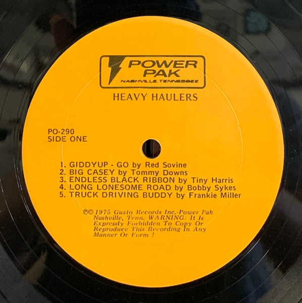 Various : Heavy Haulers (LP, Comp)