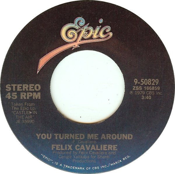 Felix Cavaliere : Only A Lonely Heart Sees (7")