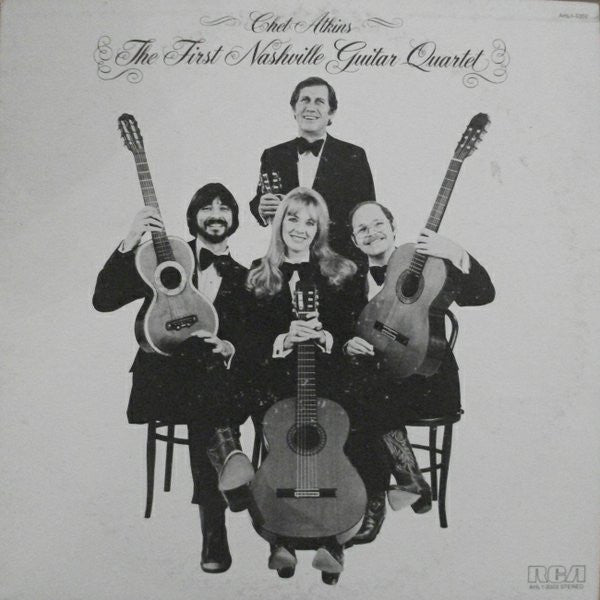 Chet Atkins : The First Nashville Guitar Quartet (LP, Album, Bla)