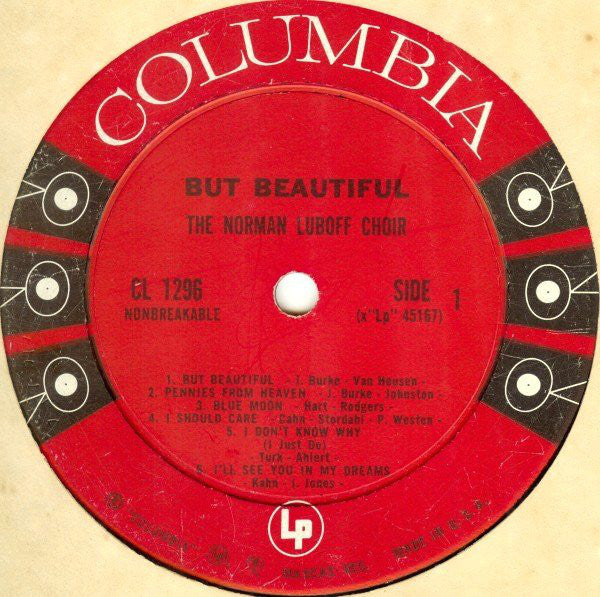 The Norman Luboff Choir* : But Beautiful (LP, Album, Mono, Ter)