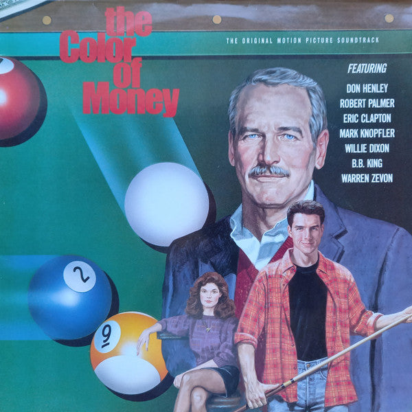Various : "The Color Of Money" - The Original Motion Picture Soundtrack (LP, Comp)