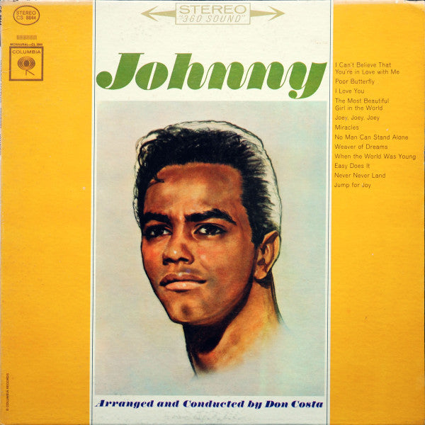 Johnny Mathis : Johnny (LP, Album, San)
