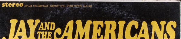 Jay And The Americans* : Jay And The Americans Greatest Hits (LP, Comp, Club, Jac)