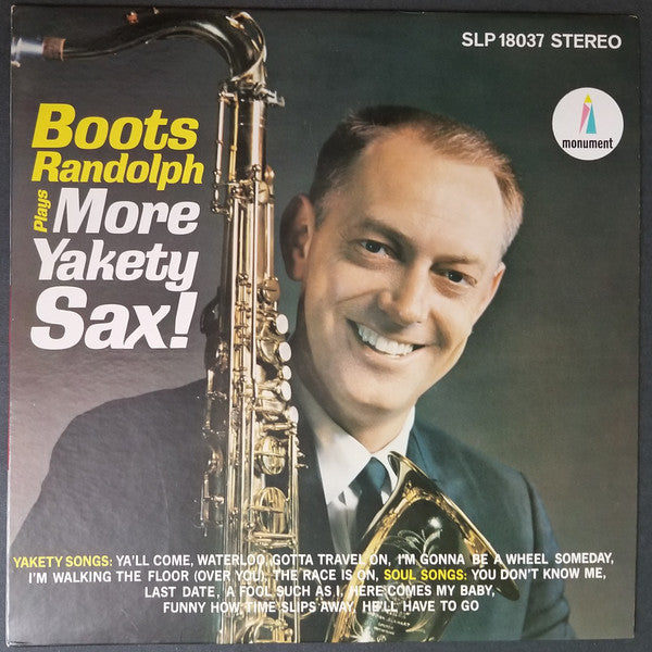 Boots Randolph : Boots Randolph Plays More Yakety Sax! (LP, Album)