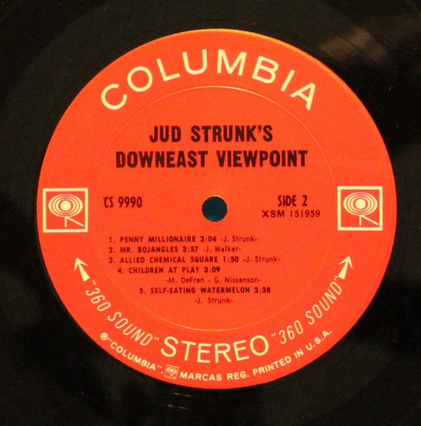 Jud Strunk : Jud Strunk's Downeast Viewpoint (LP, Album)