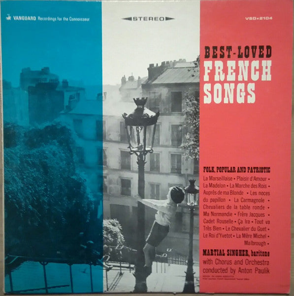 Martial Singher With Chorus And Orchestra Conducted By Anton Paulik : Best Loved French Songs (LP, Album)