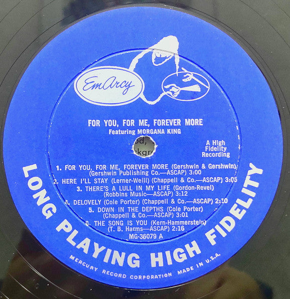 Morgana King : For You, For Me, Forevermore (LP,  In)
