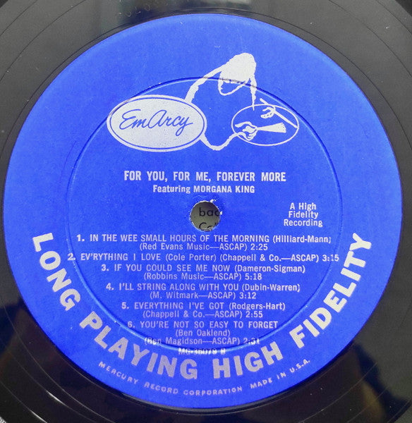 Morgana King : For You, For Me, Forevermore (LP,  In)