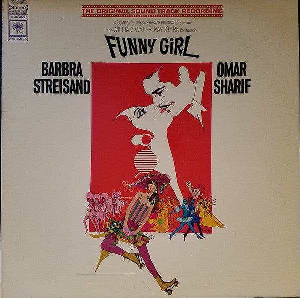 Barbra Streisand - Omar Sharif : Funny Girl:  The Original Sound Track Recording (LP, Album, RE, RP, San)