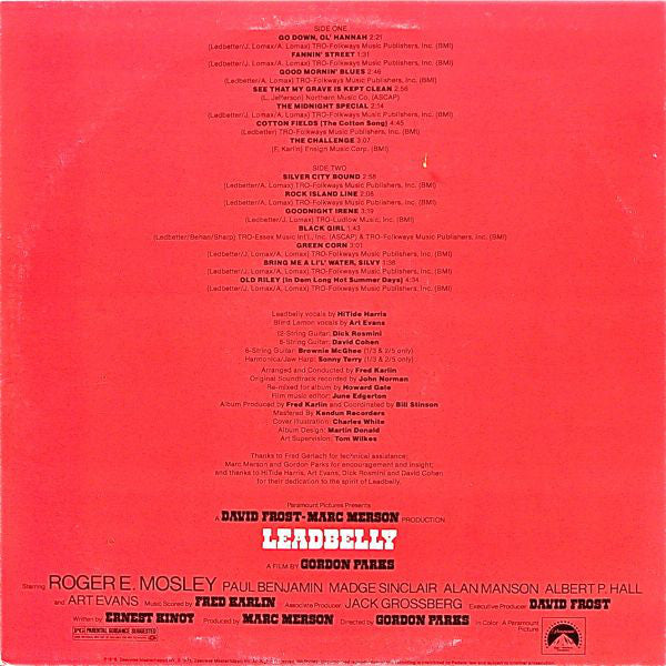 Fred Karlin : Leadbelly (LP, Pit)