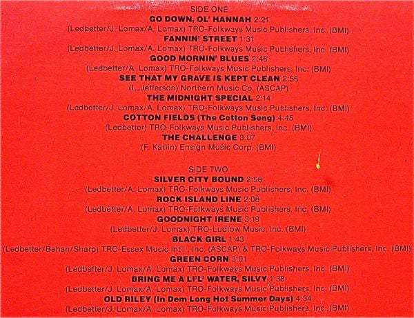 Fred Karlin : Leadbelly (LP, Pit)