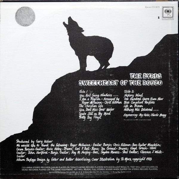 The Byrds : Sweetheart Of The Rodeo (LP, Album, RE, RP, San)