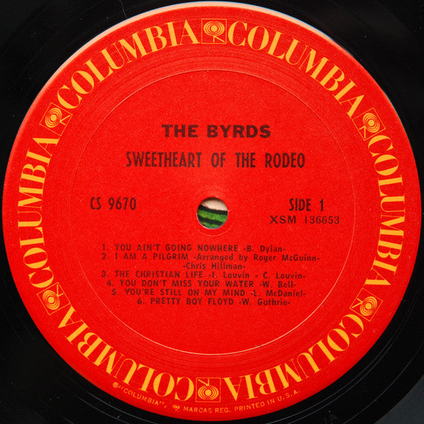 The Byrds : Sweetheart Of The Rodeo (LP, Album, RE, RP, San)