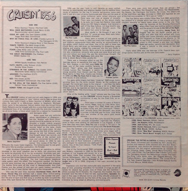 Various : Cruisin' 1956 (LP, Comp, Mixed)