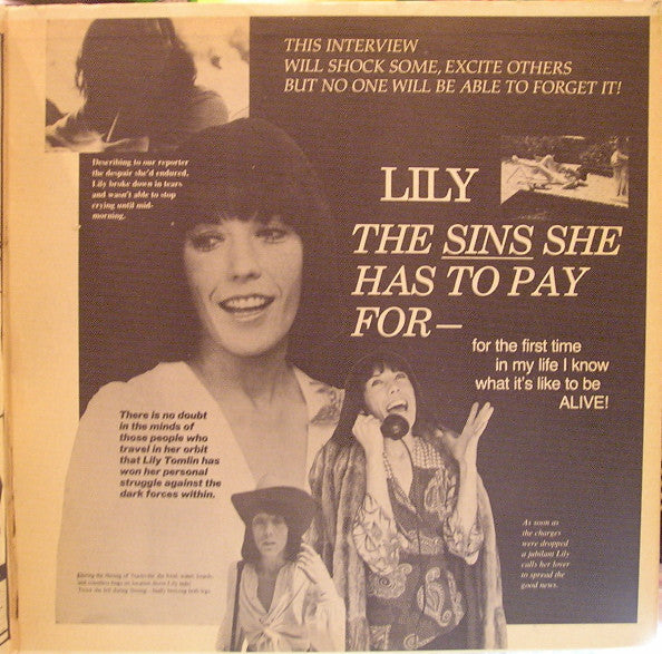 Lily Tomlin : Modern Scream (LP, Album, PRC)